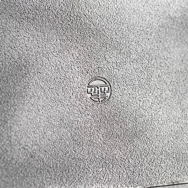 Ấm thiếc cũ mang phong cách Trung Quốc xây nước giả cổ Bộ ấm trà Kung Fu cũ Khay trà bàn ủ khô bàn nâng ấm trà khay đựng nước