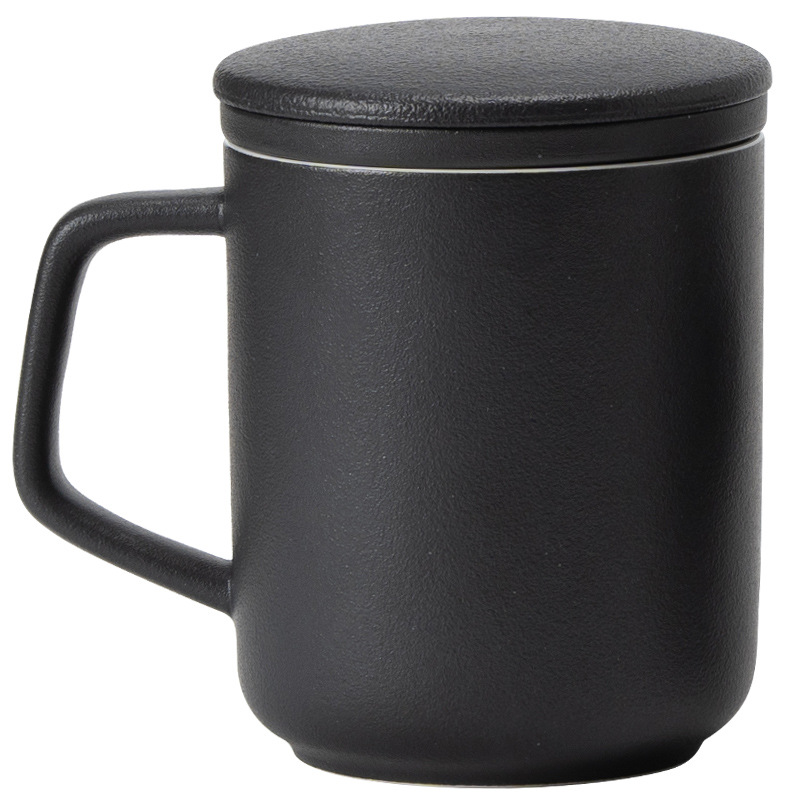 Cốc trà Cốc văn phòng cao cấp chuyên dụng cá nhân cốc nước trà gốm cốc cốc nước gia dụng có nắp hộp quà