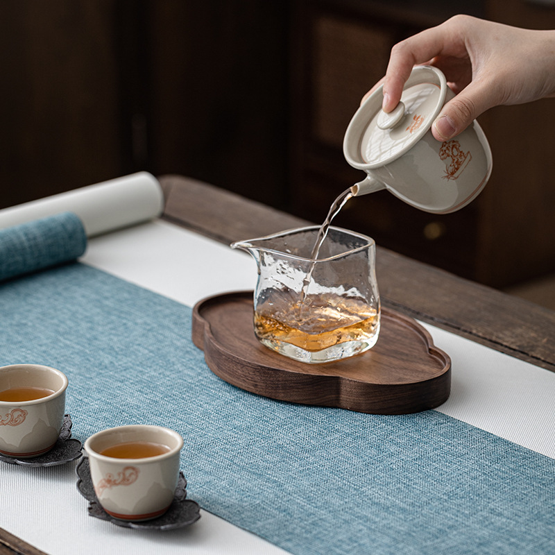 Cờ bàn Thiền kiểu Trung Quốc đệm bàn trà đơn giản hiện đại phòng trà trà nghệ thuật trà đạo cờ trà đạo vải lanh nghệ thuật trà chiếu trà vải