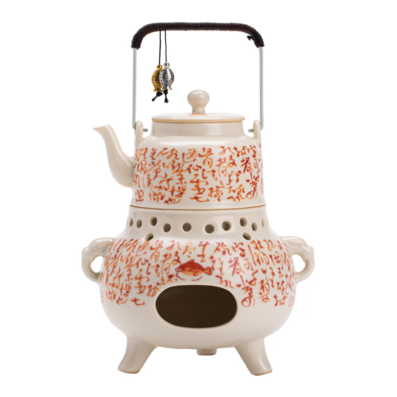 Trăm rác, soda, tráng men, cá, Si Wenzao, bộ trà, nồi xà, rượu, đế lò sưởi tốt lành, dụng cụ pha trà