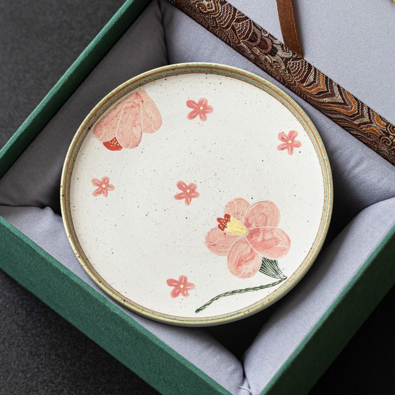 Ấm đựng tro thực vật, khay đựng bọt khô, ấm trà lá sen vua hoa chuông, khay đựng ấm trà, khay đựng trà gốm sứ