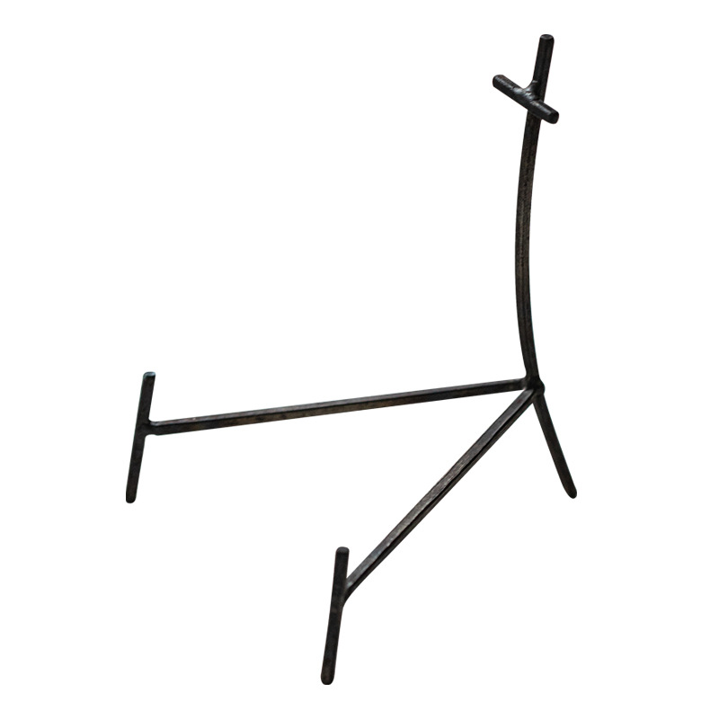 Nghệ thuật sáng tạo sắt nghệ thuật giá đỡ khay ăn giá đỡ bàn ăn sắt nghệ thuật thủ công đơn giản gốm sứ Giá để đồ trang trí