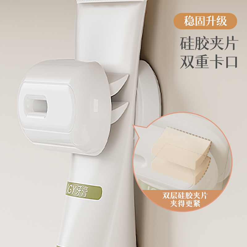 Giá để bàn chải đánh răng cốc nước súc miệng không đục lỗ Cốc đánh răng cốc treo tường phòng tắm Treo Tường Hộp đựng đồ treo tường bộ dụng cụ đánh răng