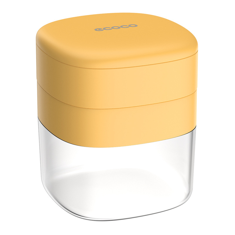 Khuôn đá viên ecoco ép cấp thực phẩm lưới đá gia dụng tủ lạnh tự chế tạo hộp bảo quản đá viên thần thánh