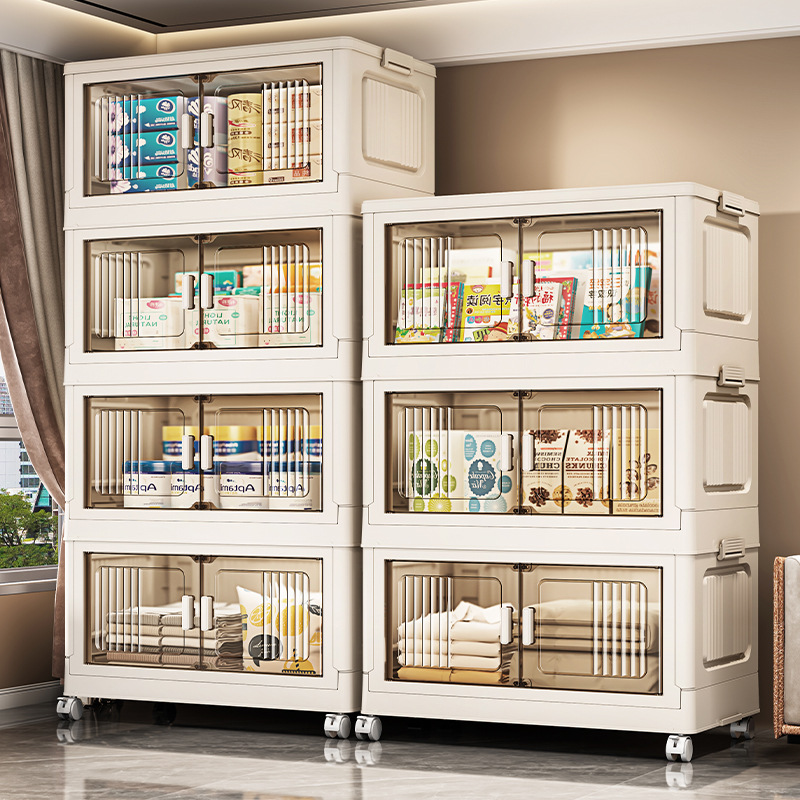 Tủ lưu trữ rộng 33-75, sắp xếp quần áo trẻ em nhiều lớp, hộp lưu trữ gấp đồ chơi, đồ ăn nhẹ