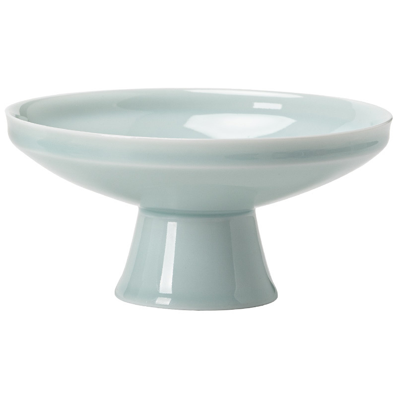 Khay giải khát kiểu Trung Quốc khay trái cây chân cao đĩa nhỏ Thiền bát trái cây sấy khô bát đựng đồ ăn nhẹ Phật kiểu Nhật