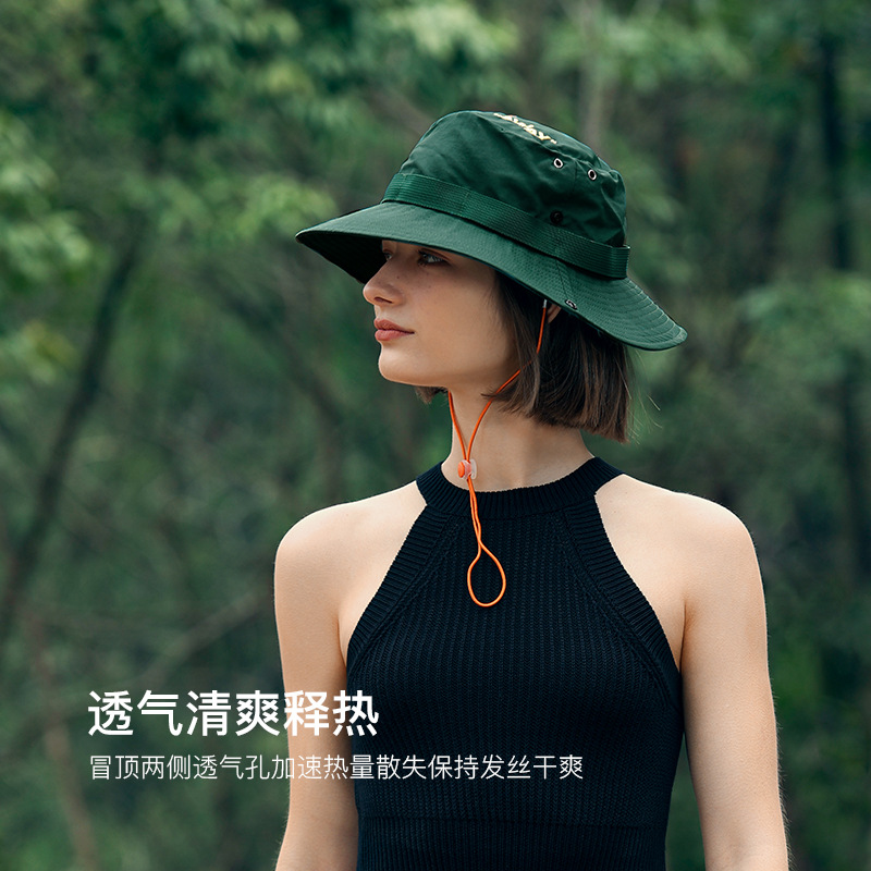 Mũ ngư dân chống nắng dây rút mái hiên lớn kiểu Nhật Mũ câu cá nam