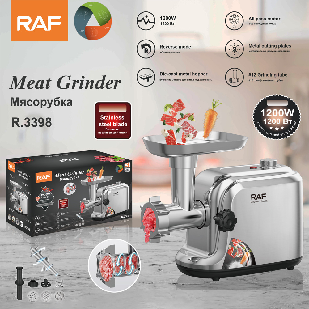 RAF xuyên biên giới Châu Âu quy định 220v gia dụng nhỏ máy xay thịt xay máy xay xúc xích R.3398