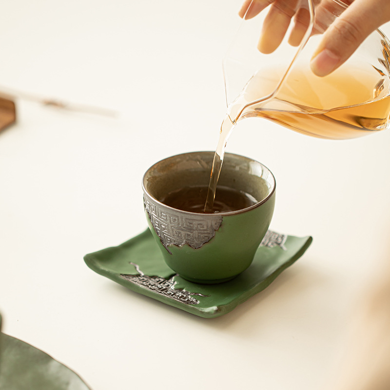 Cốc trà gốm cổ điển bùn đá tốt lành cốc Chủ Nhỏ cốc đơn tách trà cốc trà cốc trà cốc trà Bộ trà Kung Fu