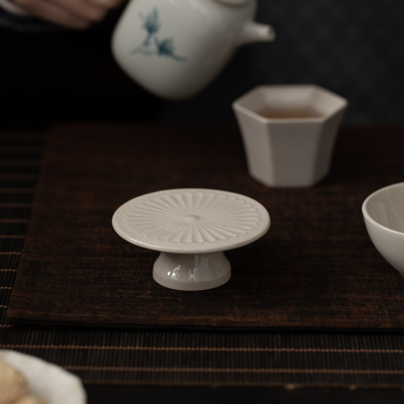 Khung nắp nắp nắp nắp nắp nắp bát sứ cổ điển gốm sứ gia dụng kiểu Trung Quốc đơn giản mẫu mới phụ kiện trà đạo