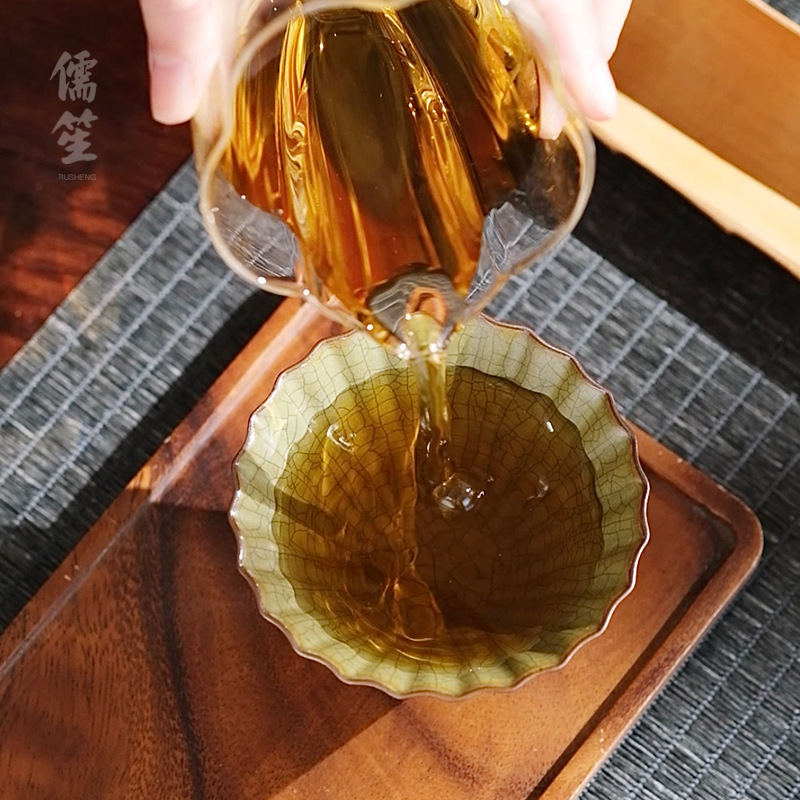 Cốc trà cốc chủ nhân cốc sứ gia dụng cốc đơn cốc trà cốc trà sản phẩm chuyên dụng cá nhân cốc trà cao cấp hương thơm cốc ông chủ