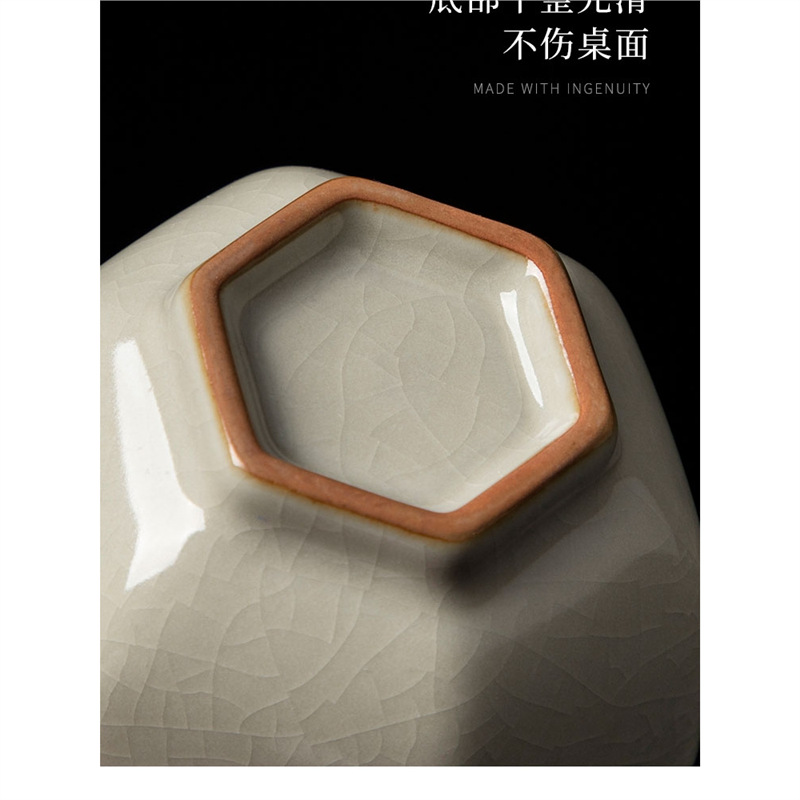 Cốc trà sứ Ru, cốc chủ nhân, bộ trà Kung Fu, cốc pha trà, cốc trà gốm sứ, cốc đơn, cốc trà, cốc cá nhân, bát uống trà