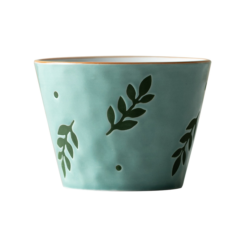 Cốc chủ nhân gốm vẽ tay Nhật Bản cốc cá nhân Trung Quốc sáng tạo cốc trà dung tích lớn cốc ăn sáng cốc bộ trà Kung Fu