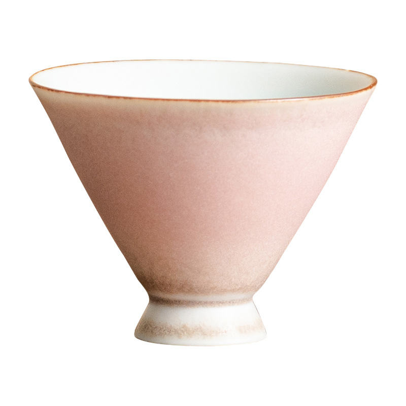 Cốc trà cao cấp biến đổi lò cao cấp cốc xô màu tím macaron cốc gia chủ cốc trà Kung Fu cốc trà sứ cốc trà