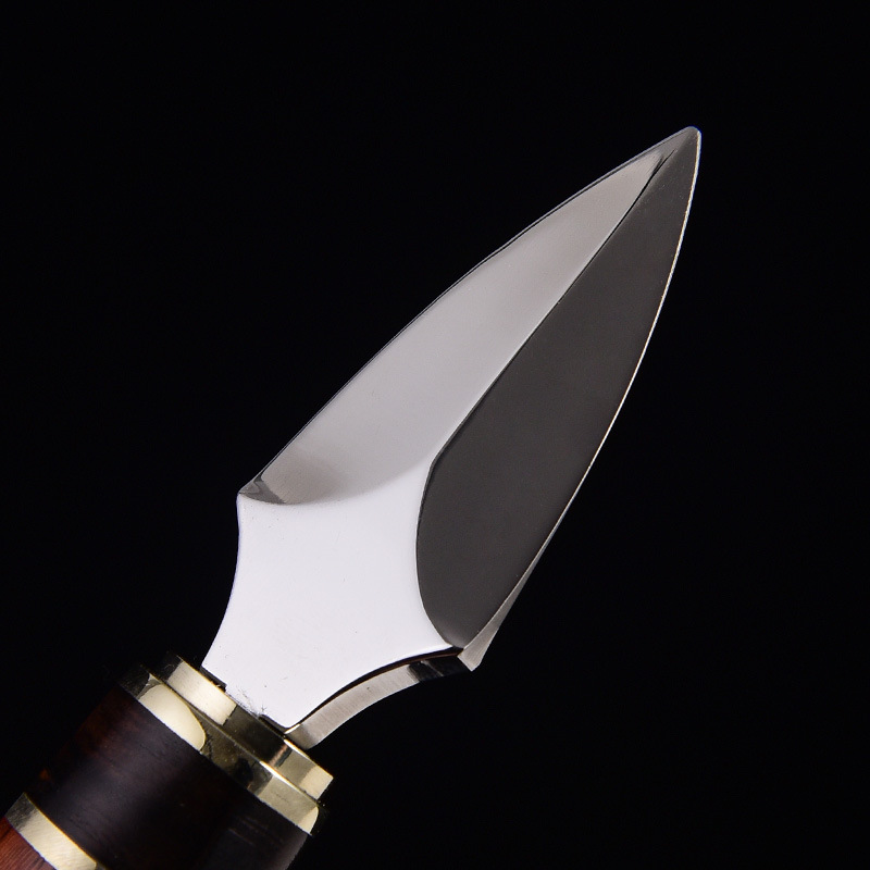 Dao trà Pu'er Dao Trà đen gỗ đàn hương Dao trà thép không gỉ Dao Trà Kim Trà hình nón Phụ Kiện Bộ trà