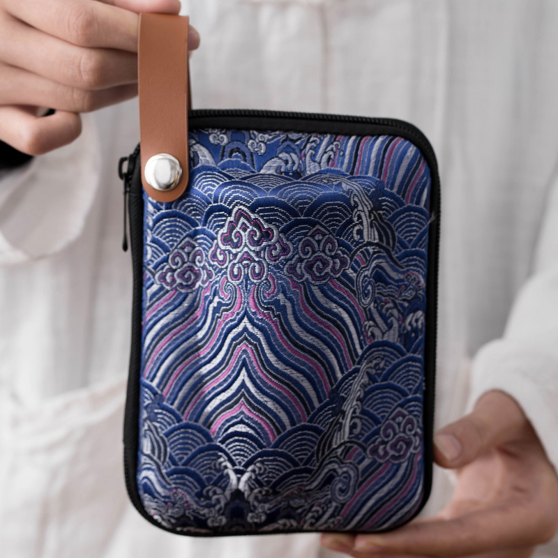 Quà Tặng kiểu Nhật Bộ ấm trà du lịch ngoài trời bằng gốm sứ Ba cốc