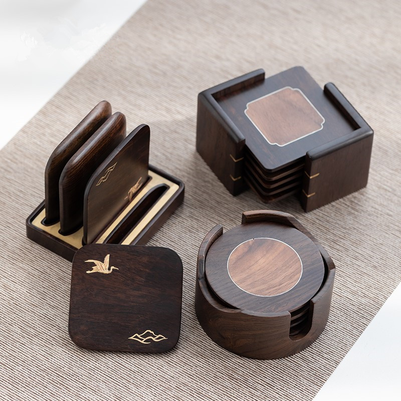 Bộ trà đạo Bộ trà đạo Yunhe Bộ trà đạo Bộ trà Kungfu Phụ kiện Khay trà khay đựng cốc lót cốc trà Thiền ý