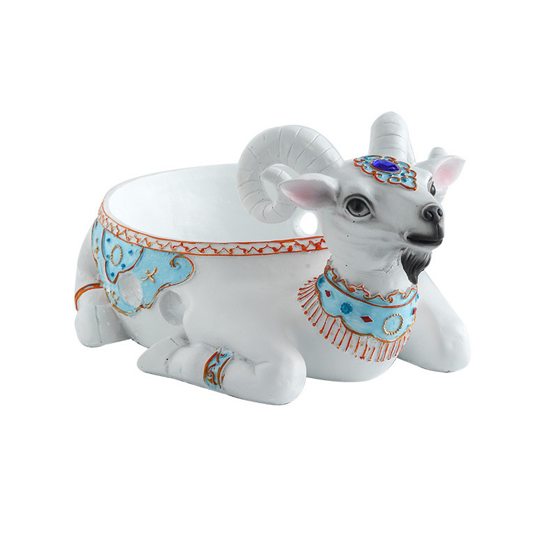 Hình con bò đặc trưng khách sạn đá khô sáng tạo đĩa lẩu Hình dáng mới đĩa lớn Nhà hàng cao cấp