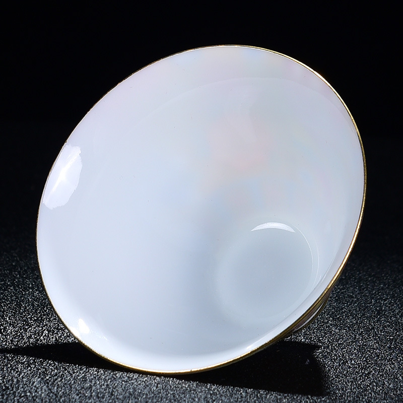 Cốc trà gốm sứ tráng men, cốc chủ nhân, cốc đơn, bộ trà trắng xanh, cốc trà trăm hoa, cốc trà Kung Fu, bộ trà, hộp quà