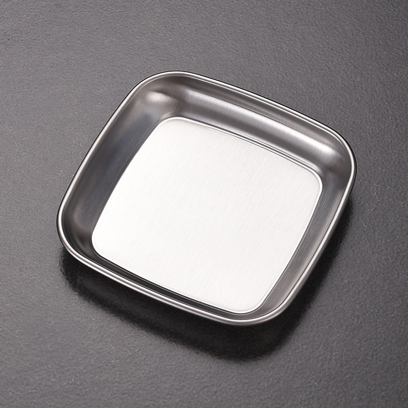 Khay nước chấm 1 ngăn inox 304 chén đựng sốt gia vị PBCP30