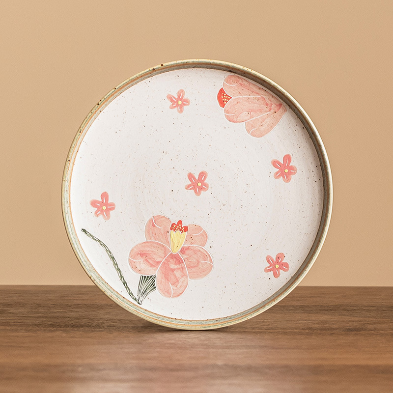 Ấm đựng tro thực vật, khay đựng bọt khô, ấm trà lá sen vua hoa chuông, khay đựng ấm trà, khay đựng trà gốm sứ