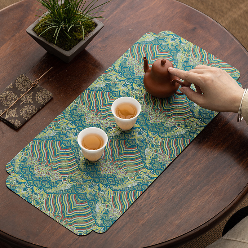 Khăn trải bàn cao cấp dùng trong gia đình khăn trải bàn cao cấp phong cách Trung Quốc hai mặt mới bán buôn khăn trải bàn thấm nước