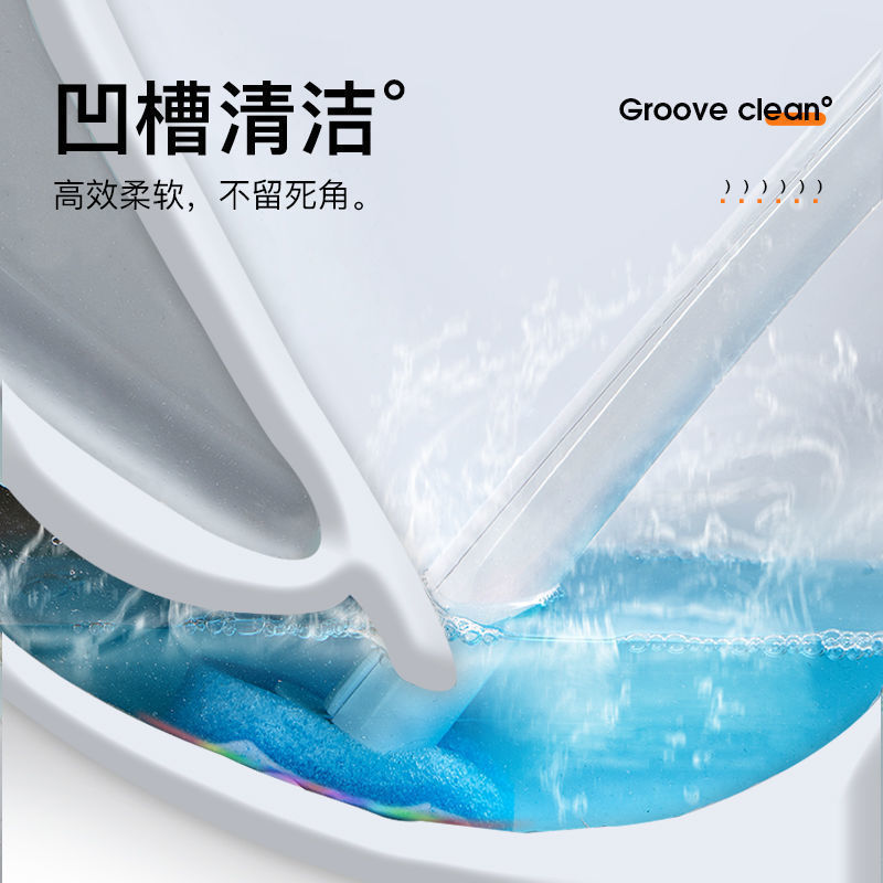 Bàn chải nhà vệ sinh dùng một lần, bàn chải rửa nhà vệ sinh gia dụng không góc chết, bàn chải vệ sinh treo tường nhà vệ sinh, bàn chải làm sạch nhà vệ sinh thần thánh