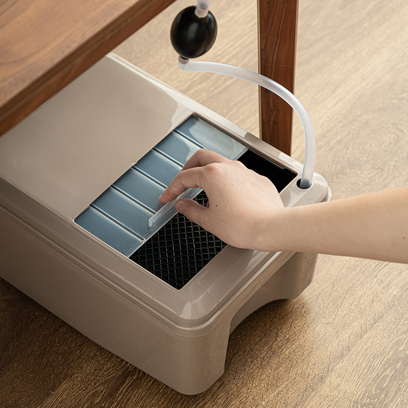 Thùng đựng bã trà kiểu Nhật Thùng đựng Trà Tách nước trà Cỡ Nhỏ gia dụng Thùng xả phụ kiện trà đạo Kung Fu