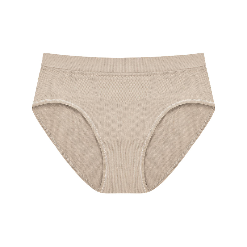 Quần lót nữ thoải mái liền mạch thể thao co giãn cao thoáng khí 100% cotton đáy quần màu trơn đơn giản gợi cảm mông đẹp