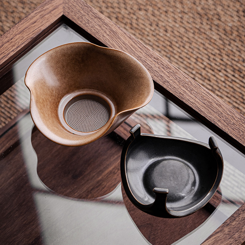 Lò nung thay lọc lọc trà lọc trà lọc trà lọc trà điện gia dụng Phụ Kiện Bộ lọc trà gốm sứ cao cấp