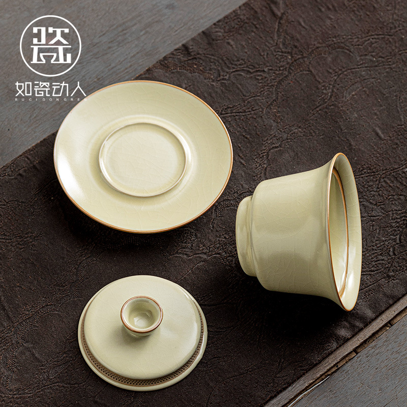 Chẳng hạn như Đồ Sứ di chuyển, bát có nắp đậy, cốc trà lọc có nắp, Bộ trà Kung Fu gia dụng không nóng, Cốc pha trà