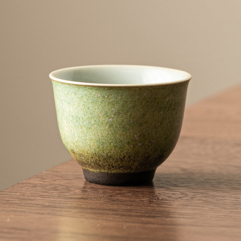 Cốc nếm trà cổ điển lò nung cốc trà gốm cốc chủ nhân cốc đơn bát uống trà gia dụng bộ trà kungfu Trung Quốc cốc trà nhỏ