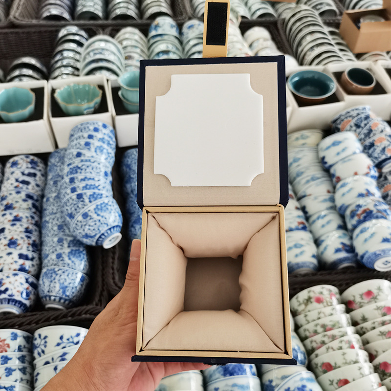 Hộp quà bộ trà Hộp trống Hộp đựng ấm trà Hộp đựng ấm trà (phổ biến cho trẻ em trong cửa hàng)