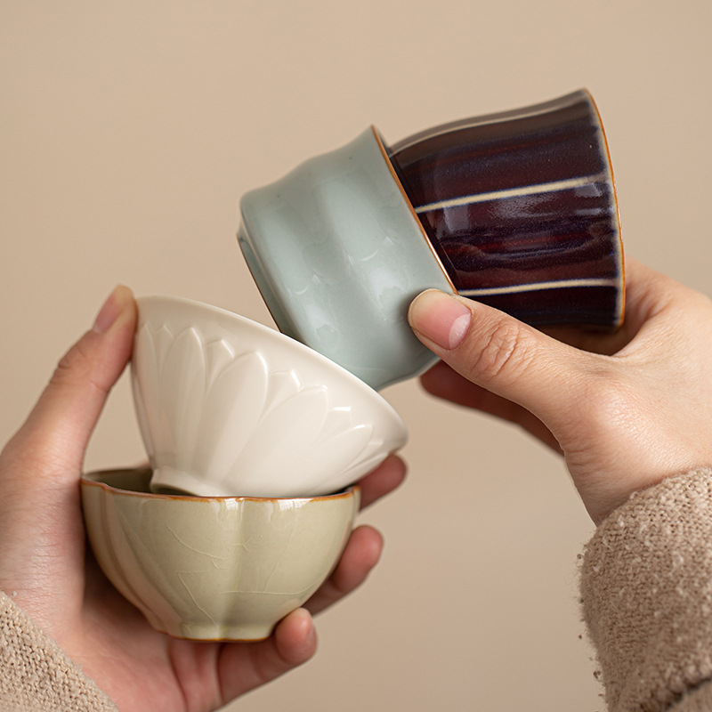 Năm lò nung nổi tiếng, một ấm bốn cốc, bộ ấm Xi Shi, gốm sứ gia dụng, bộ ấm trà Kung Fu, hộp quà tặng