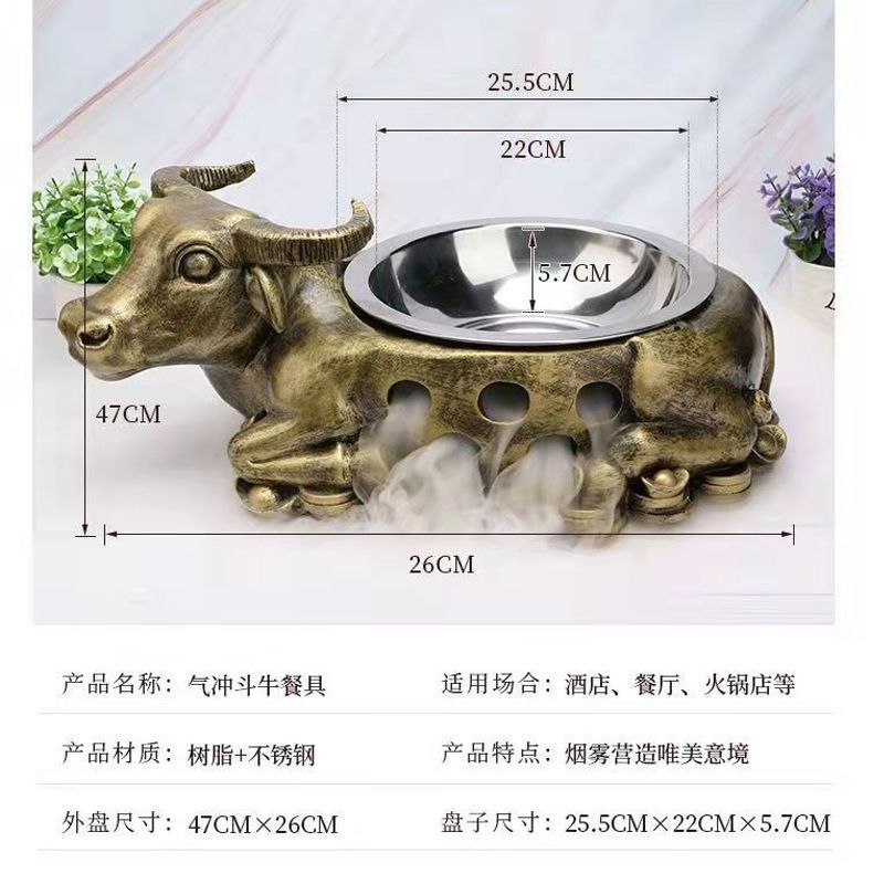 Quan niệm nghệ thuật đặc trưng của khách sạn, đĩa rau, cá tính sáng tạo, đá khô, đĩa gà, cừu và gia súc lớn ở Tân Cương, Mông Cổ