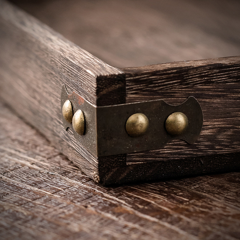 Khay gỗ paulownia kiểu Trung Quốc, nấu trà, phụ kiện trà, đồ ăn nhẹ, đĩa giải khát buổi chiều, bánh ngọt, đồ ăn nhẹ, trái cây sấy khô