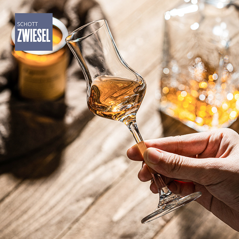 Cốc thủy tinh Schott Đức, ly rượu vang cao cấp gia dụng, ly rượu, ly cocktail chân cao, ly rượu Grappa