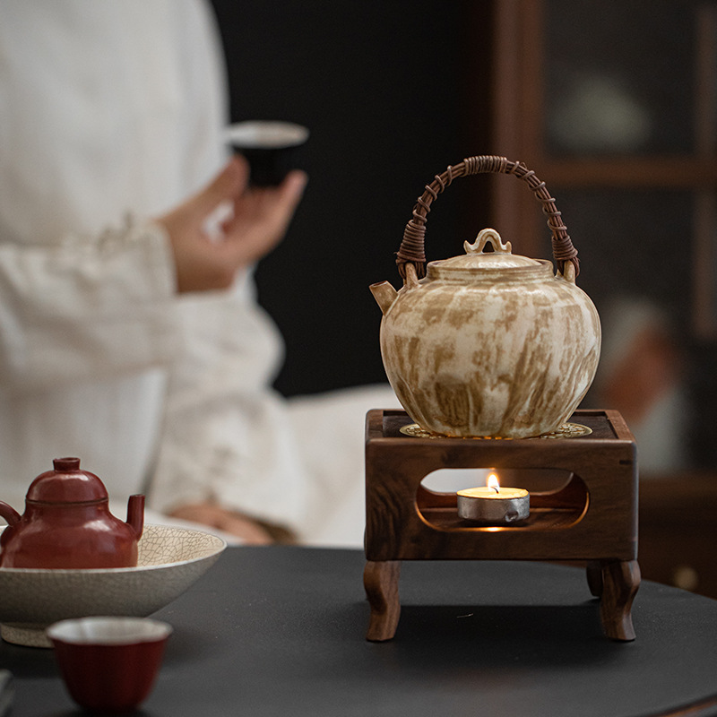 Nến Gỗ Óc Chó Bắc Mỹ, bếp pha trà, bếp ấm, bếp ấm, bếp ấm trà, bếp ấm trà, bếp ấm trà Trung Quốc