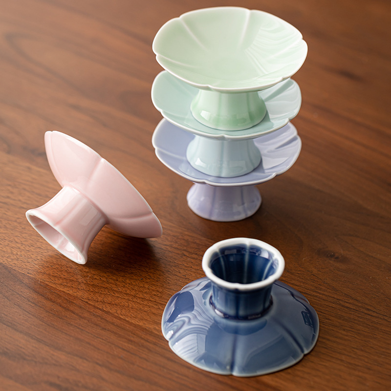 Khay đựng đồ uống giải khát Mini, khay đựng đồ ăn nhẹ kiểu Trung Quốc, khay đựng trái cây chân cao cỡ nhỏ, phụ kiện Bộ trà Kung Fu, khay đựng đồ ăn nhẹ, khay đựng bánh ngọt