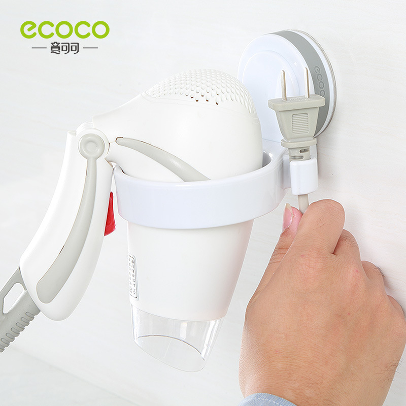Giá đỡ máy sấy tóc cốc hút ca cao Ý, Giá Để Máy Sấy Tóc, giá để đồ trong phòng tắm, Giá đỡ máy hút treo tường Cốc hút
