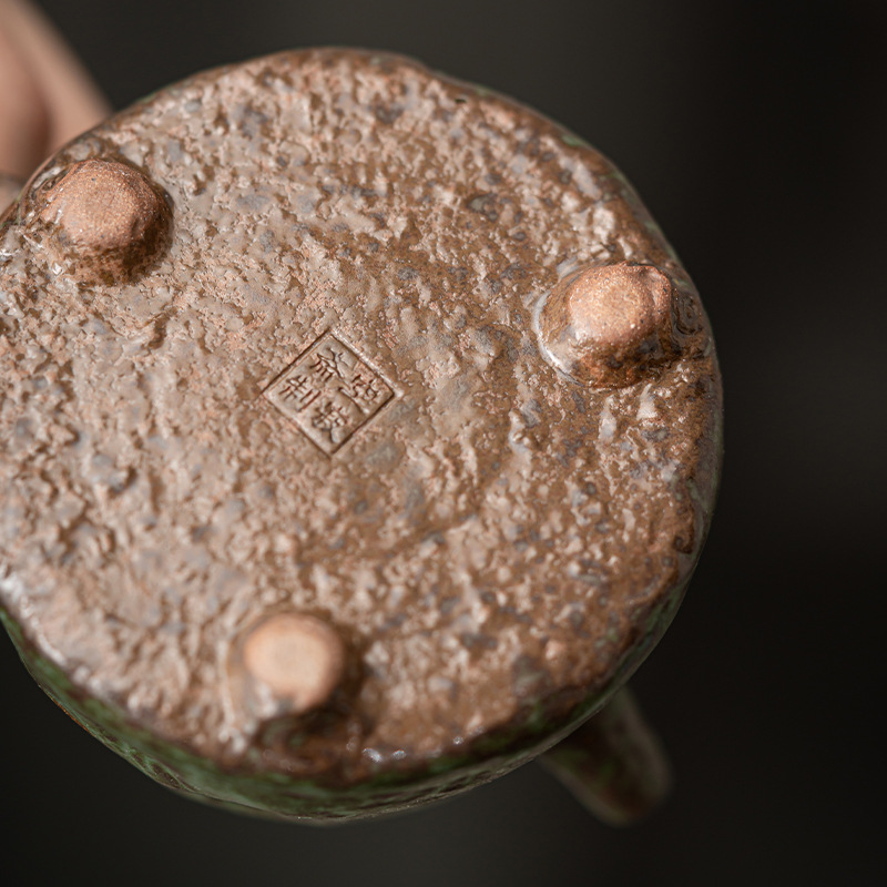 Ấm trà gia dụng tráng men đồng ấm trà cao cấp Kung Fu dụng cụ pha trà kiểu Nhật cổ điển