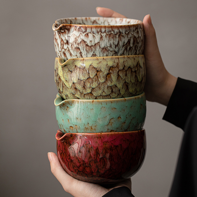 Lò biến đổi dòng chảy men bát matcha bình trà bộ đứng bình trà bình trà bình trà kiểu Nhật bình trà ghế bình trà hỗ trợ khuấy phụ kiện trà