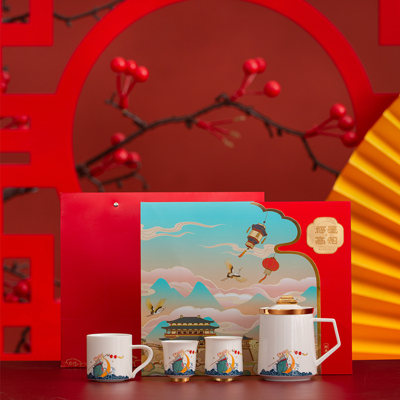 Astoria kinh doanh quà tặng trà quà tặng văn phòng quà tặng lễ hội gốm sứ logo riêng cho khách hàng hàng đầu