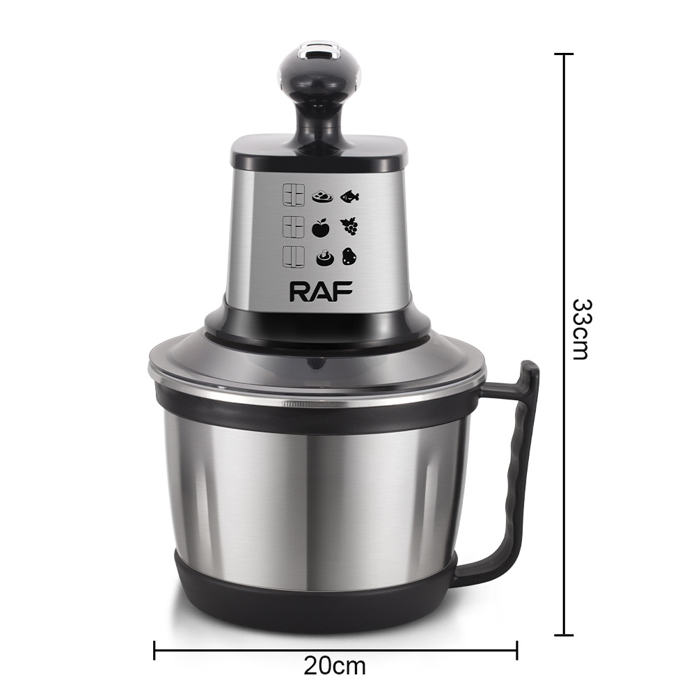 Máy xay thịt điện inox xuyên biên giới tiêu chuẩn Châu Âu RAF