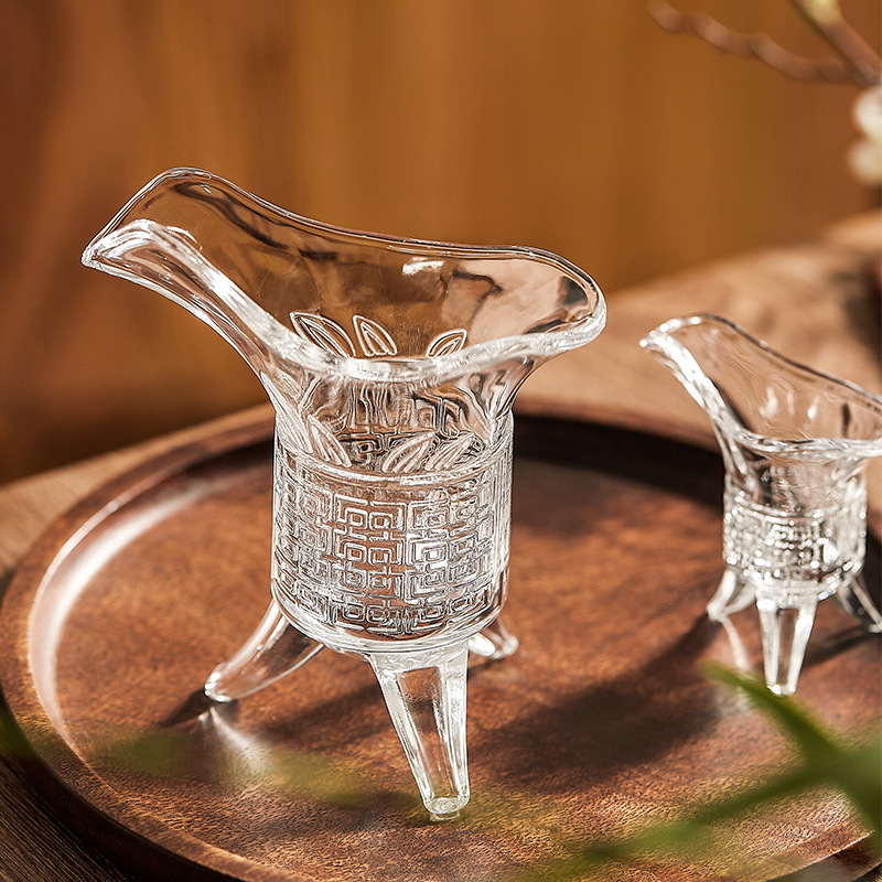 Cốc Hoàng Đế cốc Jue Cốc Sáng Tạo chai rượu Cổ Thủy Tinh ly rượu trắng Ly Rượu Mạnh gia dụng rượu trắng cổ điển dụng cụ chia rượu