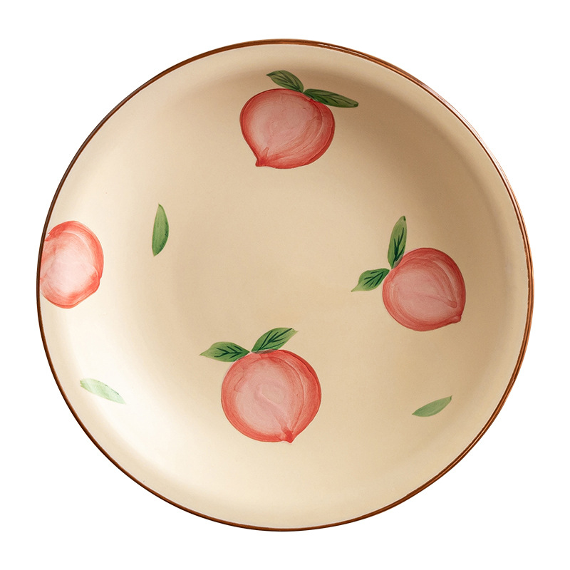 Bình đào vẽ tay màu hồng, bàn pha khô, bộ trà Kung Fu gốm sứ, phụ kiện, khay trà pha khô, tấm lót trà, tấm lót trà