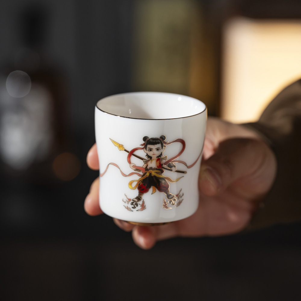 Cúp Rồng Vảy Rồng Vàng, Cúp Chủ Giàu, Cúp Đơn Làm Bằng Tay, Đặc Biệt Cho Hiệu Ứng Ánh Sáng Lò Nung