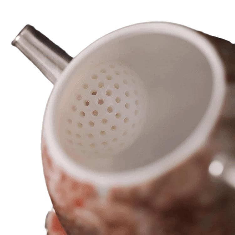 He Fu, Senliu, Yinxianglong, một ấm hai cốc, bộ trà nhỏ, ấm pha trà cao cấp sang trọng nhẹ, bộ trà Kung Fu, hộp quà