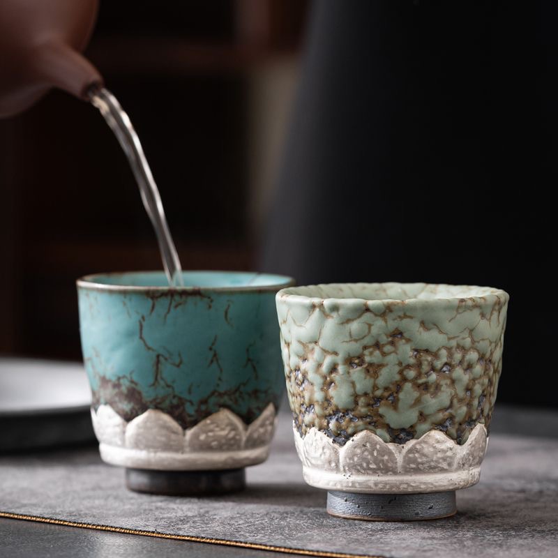 Văn hóa và sáng tạo gặp cặp đôi Đôn Hoàng, tách trà cổ điển, cốc chủ sở hữu gốm sứ, hộp quà tặng, quà lưu niệm hàng năm