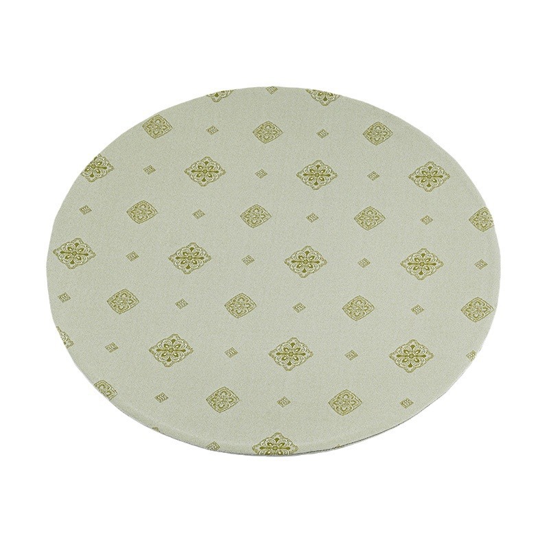 Thảm trà kiểu Trung Quốc cao cấp bằng gấm rèn satin mềm mại thiền đệm bàn nghệ thuật vải phong cách retro đệm trà hai mặt phụ kiện trà đạo